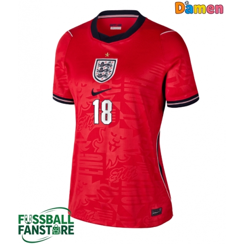England Anthony Gordon #18 Replik Auswärtstrikot Damen WM 2026 Kurzarm